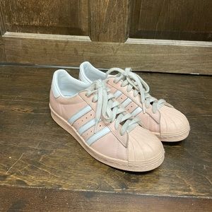 Pink Adidas sneakers